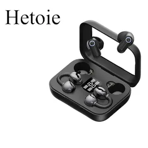 Hetoie 2026 New Design True Wireless In-Ear Ear Hook TWS, Electronic, Couple Fashion Dual Earphones Music & Sports Earbuds Gaming HIFI Deep Bass Stereo ENC HD Call Compatible with Android and iPhone