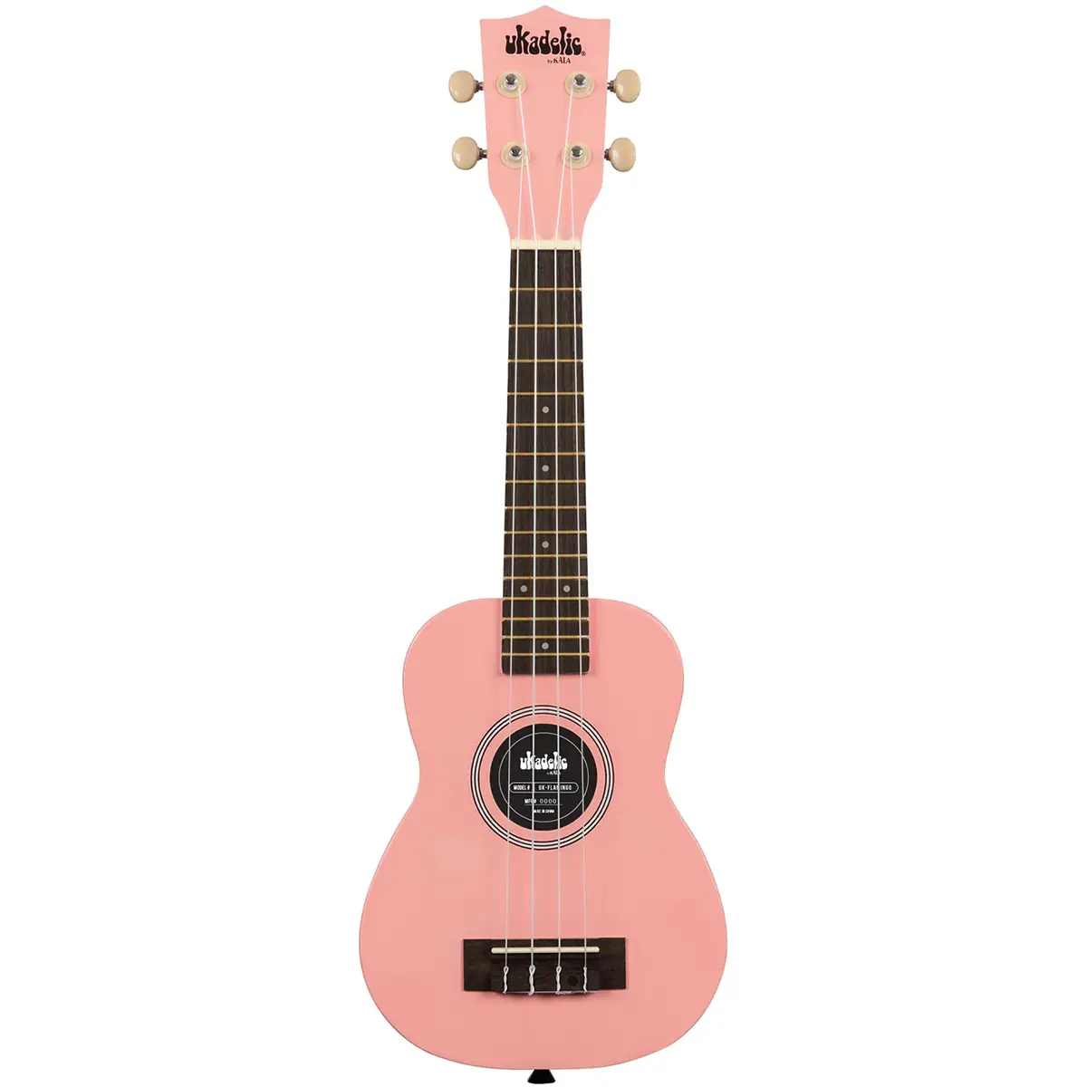 Kala Ukadelic Soprano Ukulele, Wood Body Stringed Musical Instrument for Hobbies & Play