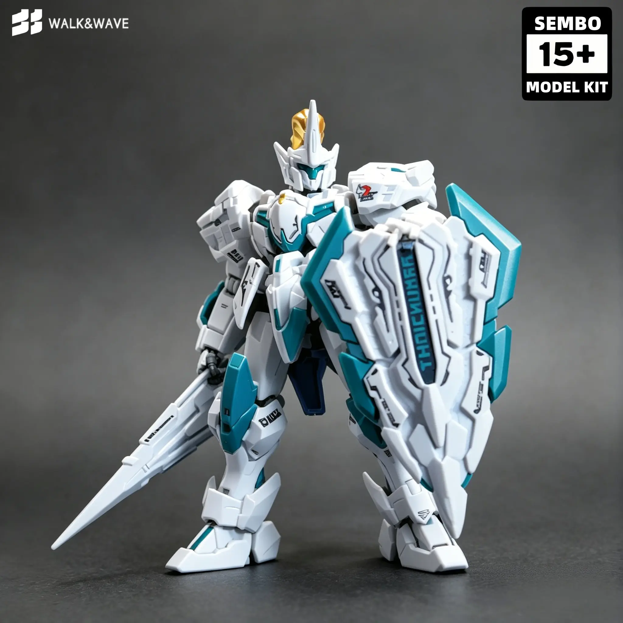 Sembo Meteor Progenitor Effect Series Blind Box Buildable Mecha Toy - BPA-Free PVC/ABS Plastic Cyberpunk Articulated Sci-Fi Model Kit, Collectible Action Figure, House Decoration for 12+ Anime Fans, Toys