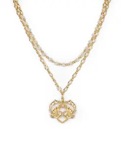 Mini Love Birds Heart Pendant Necklace  - Love Birds