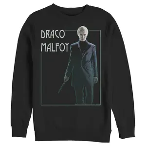 Men's Harry Potter Draco Malfoy Simple Framed Portrait Sweatshirt