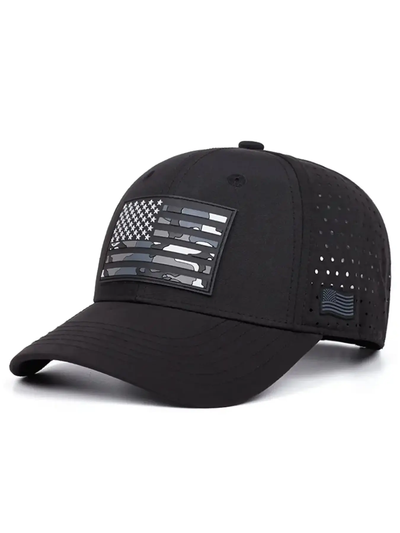 2026 New Baseball Hat American Flag Camouflage Printing Hip Hop Skateboarding Hat Outdoor Sports Sunshade Hat Unisex Breathable Mesh Hat, Stylish Graphic Trucker Style Hat Adjustable Snapback Cap Street Style Cap