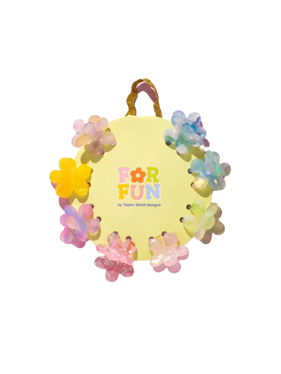 TAYLOR ELLIOTT DESIGNS | For Fun - Flower Clip Set