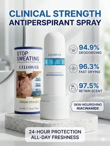 Deodorant Antiperspirant - 72Hr Clinically Tested Sweat & Odor Control - Mild and non-irritating, For boyfriend, for girlfriend, for partner,Reduce Odor Causing Bacteria - Nourishes Skin，Fresh and natural flavor