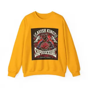 Sapiosexual Unisex Crewneck Sweatshirt, Cozy Gift for Intellectuals, Perfect for Casual Outings, Valentine's, Everyday Wear