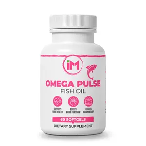 IM OmegaPulse - Omega-3 Fatty Acids - Fish Oil - EPA & DHA Healthy Dietary Supplement