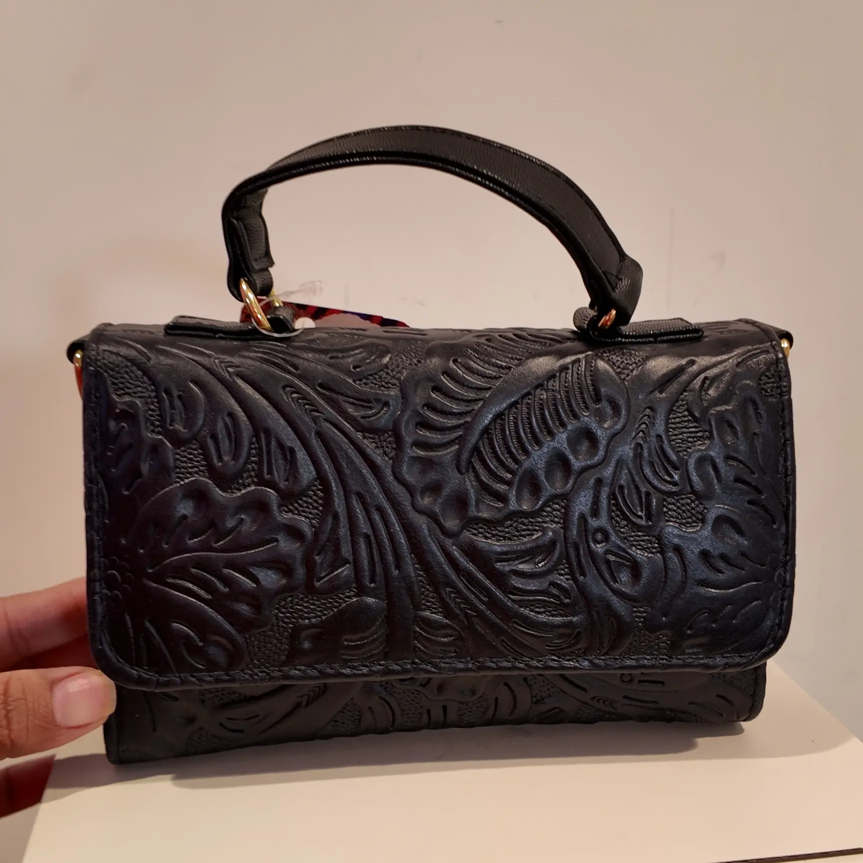 Mexican Western Artisanal Leather Handbag