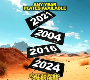 Custom Year Cover Plate - Customizable Design, Compatible with Various Products, High-Quality Finish license