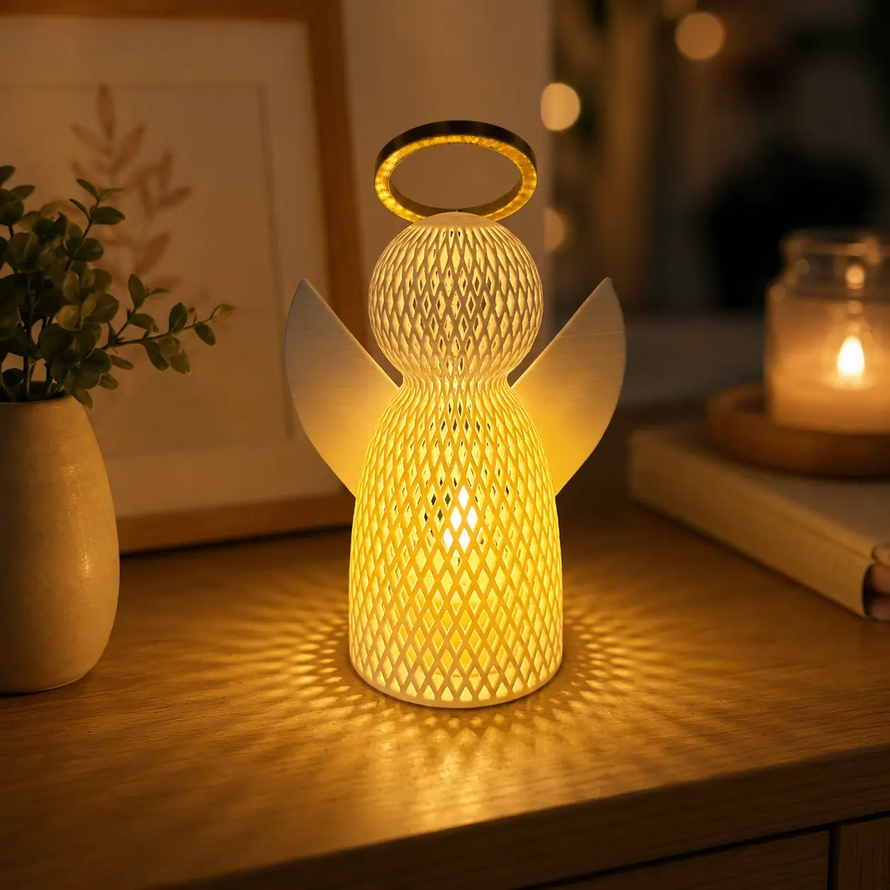Meshed Angel (Tea Light) Meshed Angel (Tea Light)