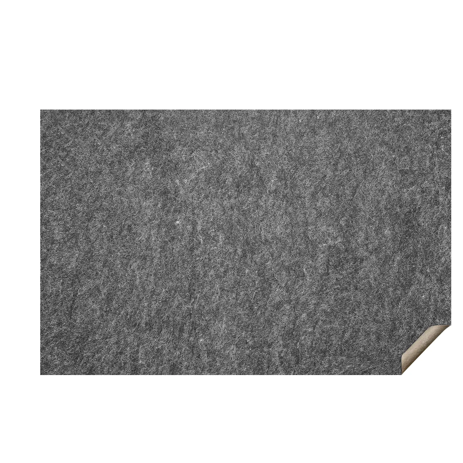 【Summerfinds】VEVOR - Slip-Resistant Rug Pad - Protective Cushioning Carpet Pad - 5' x 8' - 1/4"Thick - Dual Surface - Polyester Felt + Latex - Gray - 3-4㎡ Area Carpet Padding Rug Cushion Safe for All Floors
