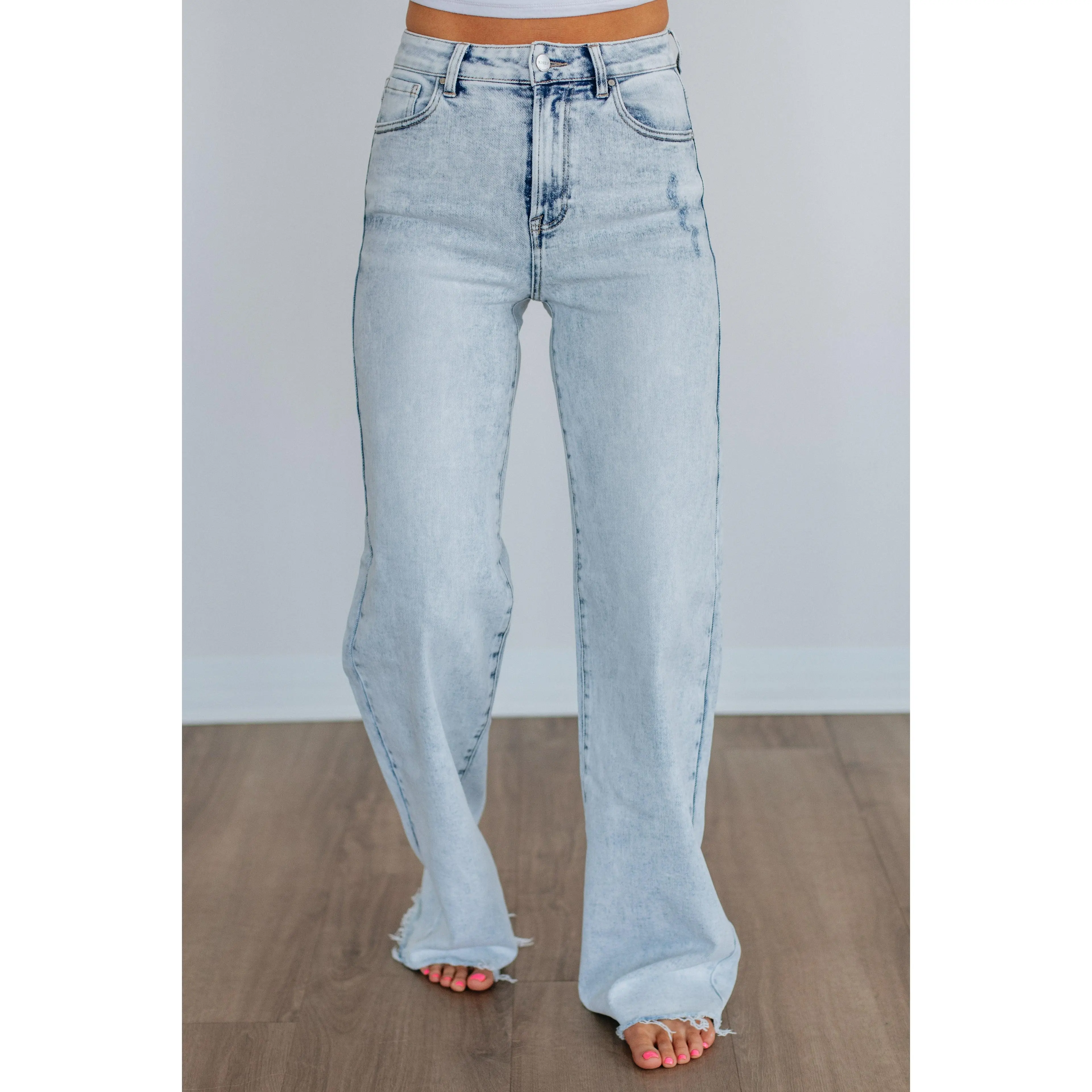 Stormie Risen Jeans - Vintage Light Wash