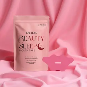 Sleep Mouth Patch Nasal Breathing Herbal Essence Flower Scent Daily Care, Promotes Better Sleep Quality, Natural Ingredients, Comfortable Use, Aloe Vera