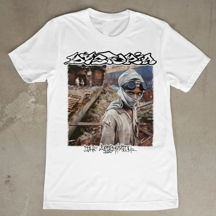 Dystopia Vintage Graphic Shirt My Meds Aren't Working Human Garbage Band Tee HY6062