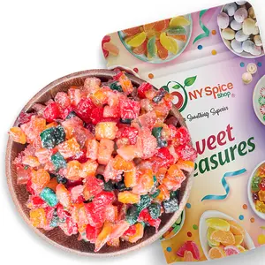 NY Spice Shop Special Mello Candied Fruit Mix Bulk - Paradise Diced Fruity Melodies For Fruit Cake Decoration
