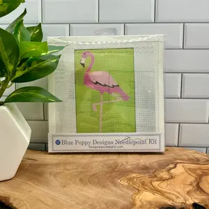 Flamingo Needlepoint Kit