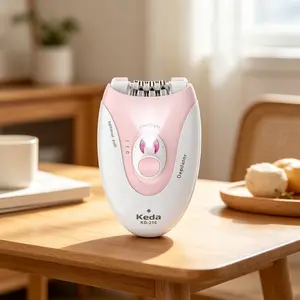 Cordless Epilator for Women, Efficient & Gentle Hair Removal Tool, Smart Light, Rechargeable, Ideal for Legs, Arms, Bikini Line, Home & Travel Use
