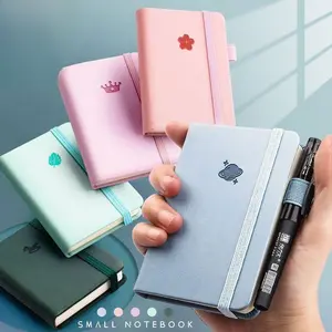 A7 Mini Notebook Set, Portable Pocket Journal, Notepad, Thick Small Diary, Ideal for Office School Travel Holiday Gifts, Learning Supplies, Stationery Gift