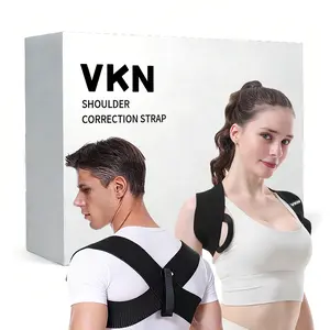 VKN Shoulder Straps - Posture Support Straps for Men & Women – Elastic Back Support, Straight Back Support, Use at Home or in Office (S-XXL)
