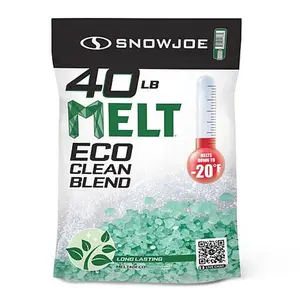 SNOW JOE MELT 40 Pound Clean Ice Melt Blend SNOW JOE MELT 40 Pound Clean Ice Melt Blend