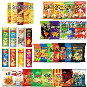 Geely Chip Box Exotic Asian Chips 8 Pack Bundle Various Flavors Snack Box