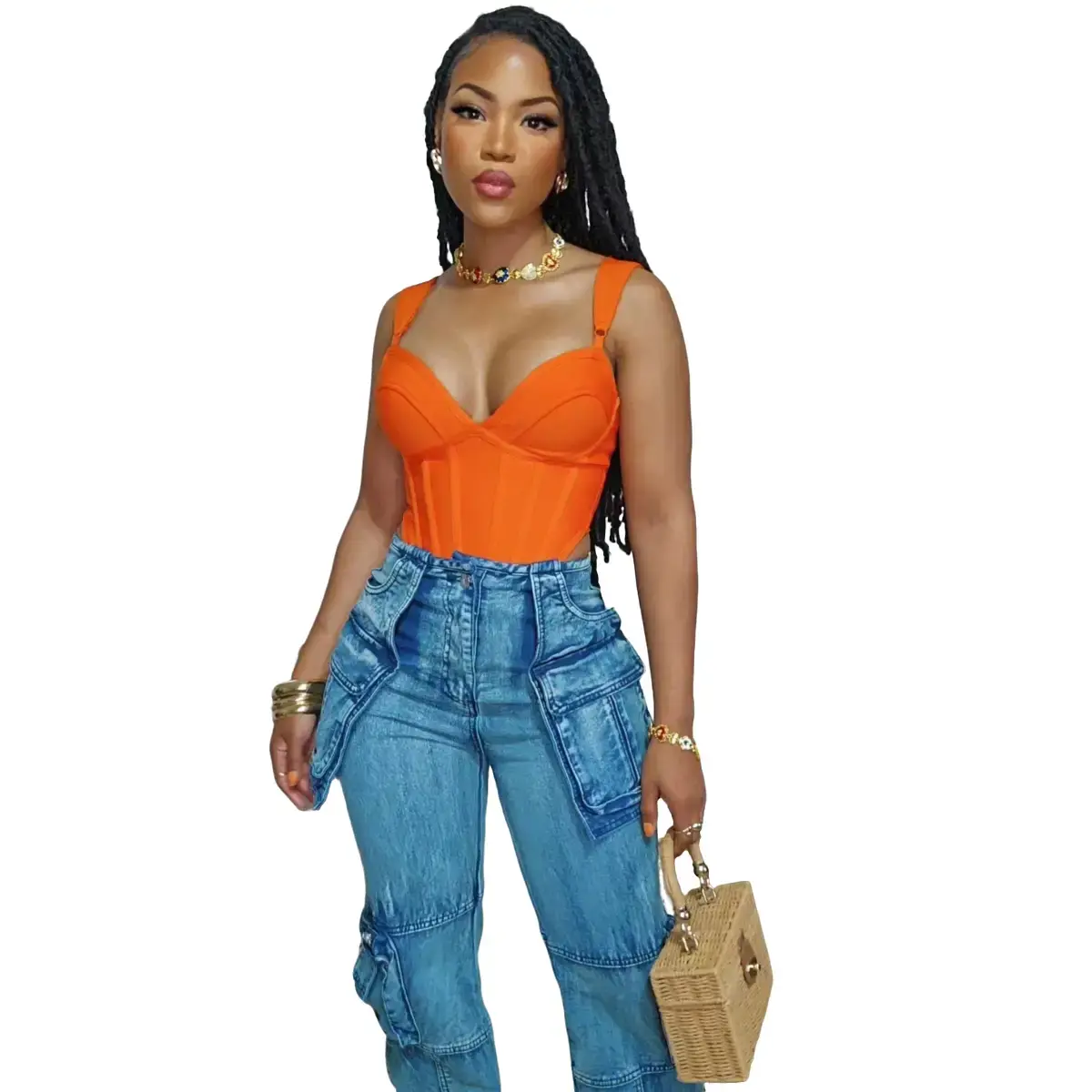 Tangerine Tease Corset Tangerine Tease Corset