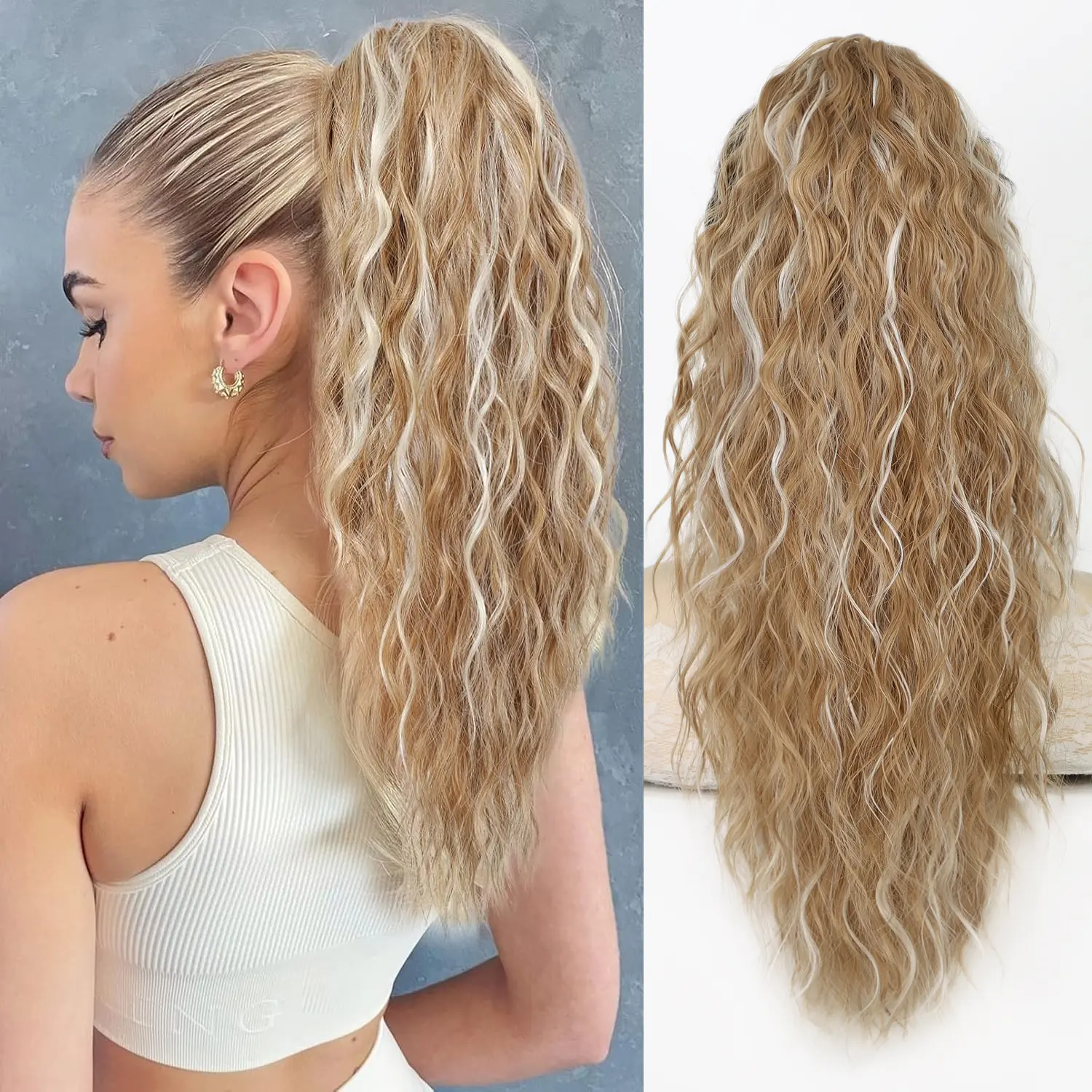 20inch Light Brown with Highlight