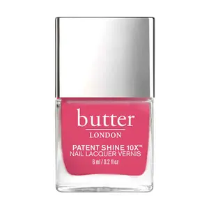 butter LONDON Patent Shine 10X Nail Lacquer - Flusher Blusher, 0.2 fl oz Radiant Smooth