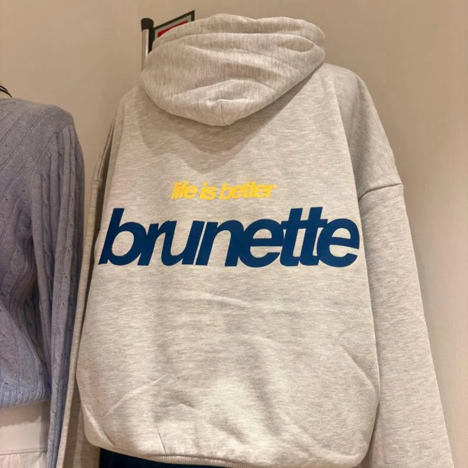 Life Is Better Brunette Hoodie Oversized  Streetwear