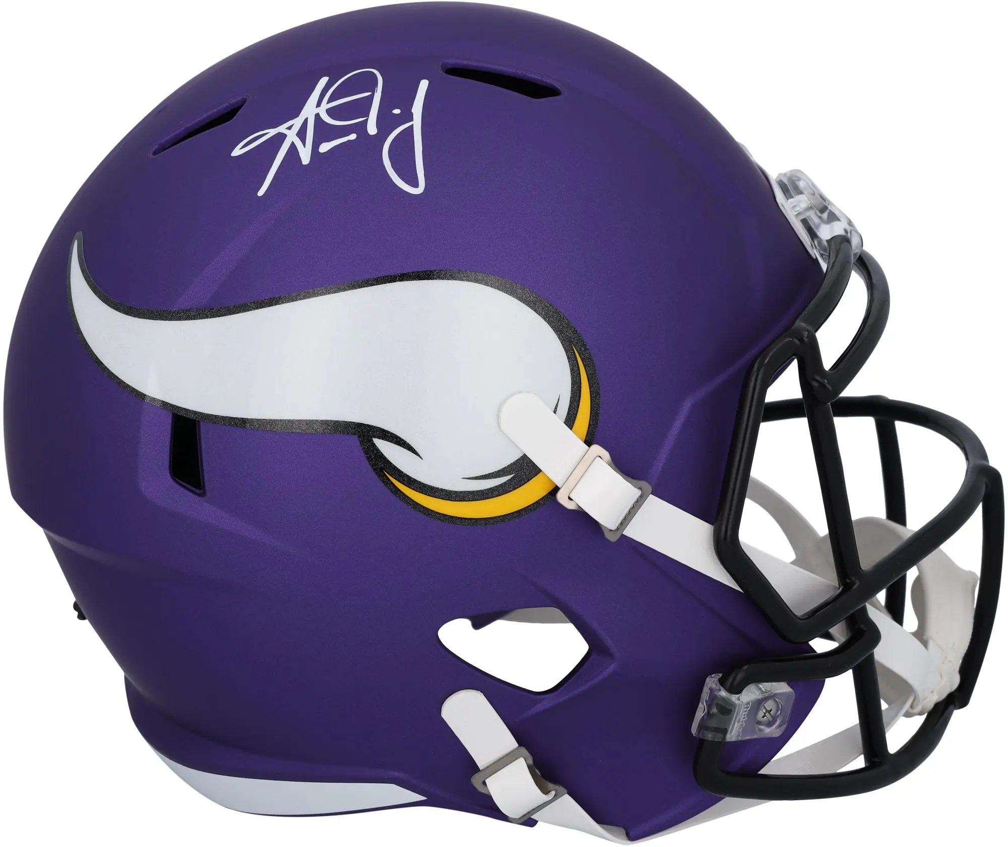 Aaron Jones Minnesota Vikings Autographed Speed Replica Helmet - Fanatics Authentic Certified