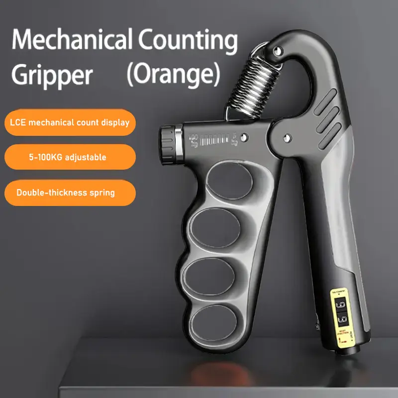 Adjustable Forearm Strengthener Grip Trainer - 5-60kg/11-132lbs Resistance, Compact and Portable, Customizable Grip Training for Gym/On-the-Go, Improves Hand Stability and Performance, Ideal for Athletes, Aids Hand Injury Recovery, Unisex, Customizable Wo