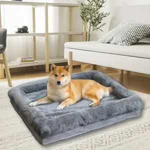 [Bellemave] Dog Beds for Extra Large Dogs,Memory Foam Pet Couch Bed Waterproof Dog Couch with Removable Cover,Nonskid Bottom