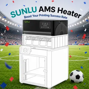 【Only for AMS 1 Generation】SUNLU AMS Heater Upgraded your Bambulab the first generation AMS, Enables Drying while Printing