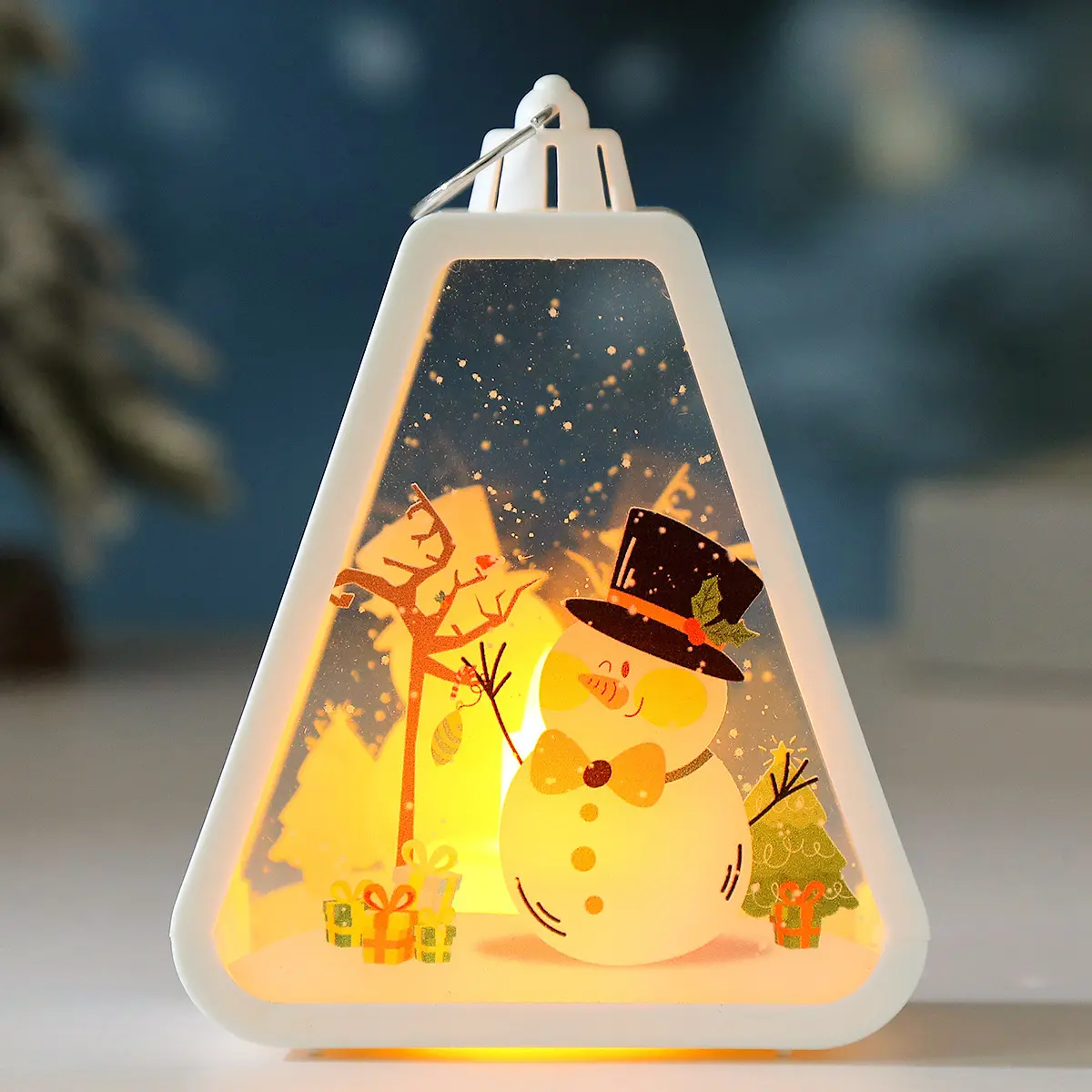 Christmas Decorations: LED Electronic Candle Lights, Portable Night Lights, Desktop Ornaments, Mood Lights, and Decorative Lanterns