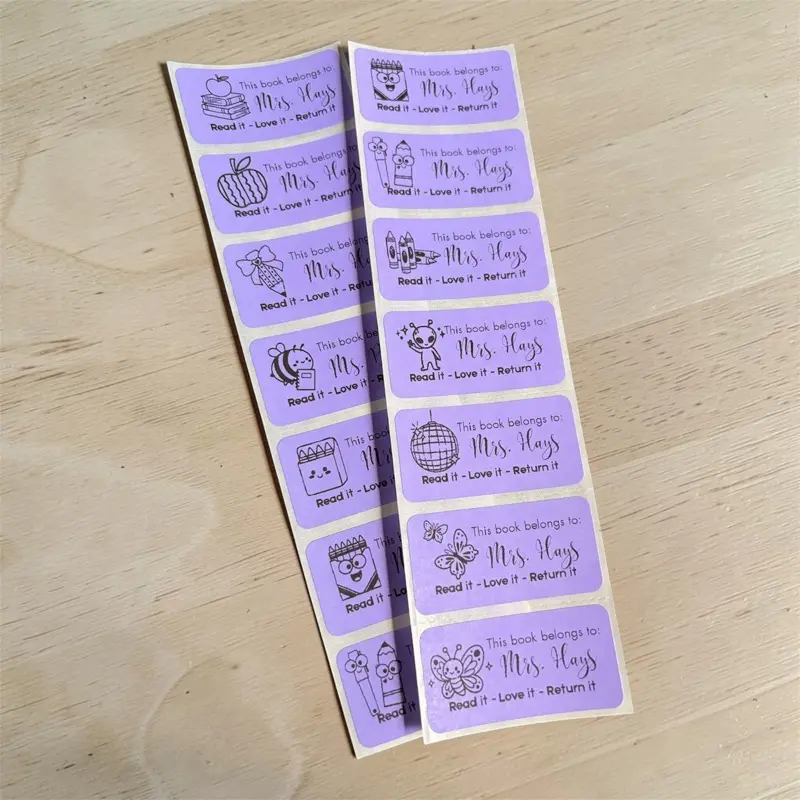 Teacher classroom labels