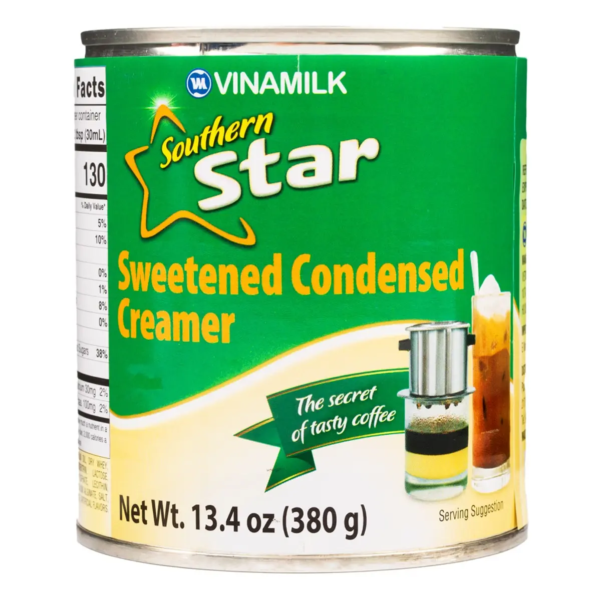 Vinamilk Sweetened Condensed Creamer Can, 380g - Ideal for Baking