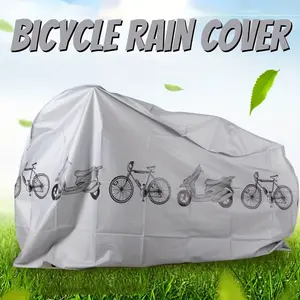 1PC Waterproof Bike Cover, Sun Protection Outdoor Bicycle Cover, Multifunctional Electric Vehicle Cover for Bicycle Prevent Rain