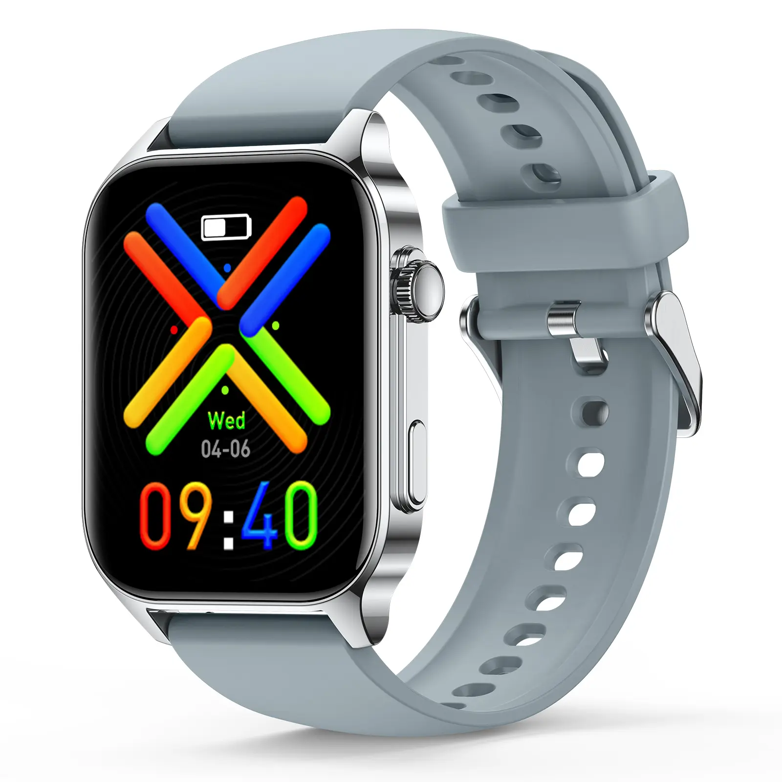Smart Watches for Men Women ,IP68 Waterproof Fitness Tracker, 1.91" Full Touchscreen Smart Watche with Bluetooth Calls/Messages, Multiple Sports Modes Heart Rate Sleep Blood Oxygen Monitor Smartwatch for Android iOS iPhone Wearable Wristwatch
