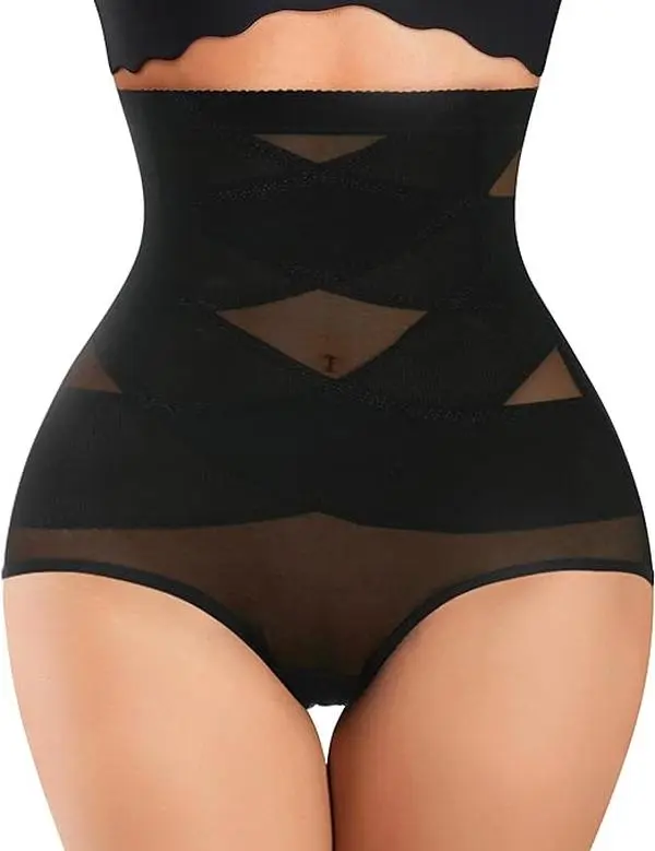 Women's High Waist Seamless Shapewear Shorts - Tummy Control, Butt Lifting, Breathable No-Roll Elastane Panties, Stretchy Smooth Underwear for Birthday, Wedding, Style-Focused Ladies