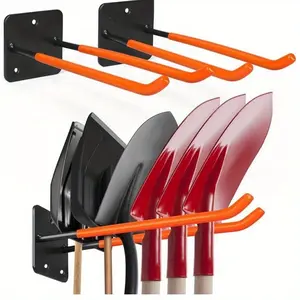 Garage Storage Hook for Garden Tools, Wall Mounted Organizer, Shovel & Rake Hanger, Yard Tool Rack, Essential Garage Supplies, Space Saving Organizer, Garage Hooks