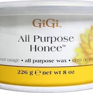 Gigi All-Purpose Honey Wax, Hair Removal Wax for At-Home Use