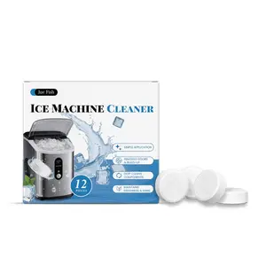 JUE FISH ice maker descaling sheet cleaning water scale gentle cleaning ice tray ice maker cleaning effervescent sheet