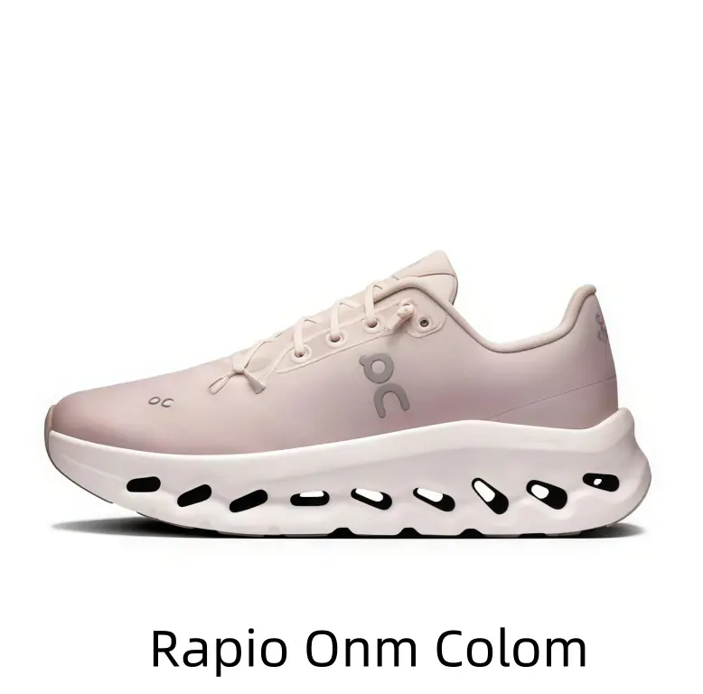 Perforated Mesh Training Sneakers, Light Pink Nude Tone, Max Air Circulation Avoid Sweaty Feet For Long Training Session