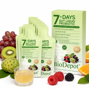 BioDepot Probiotic Compound Preparation - Prebiotics, Prebiotics and Postbiotics + Dietary Fiber, alleviates abdominal distension and improves the bacterial flora