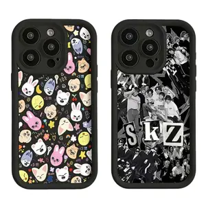 Fashion Strays Cute Youngsters Mobile Phone Case for iPhone 17 16 15 14 13 12 11 Pro Max Mini XR XS X 7 Plus & Samsung Galaxy S25 Ultra S24 S23 S22 S21 Plus Anti-Fall Soft TPU Back Cover