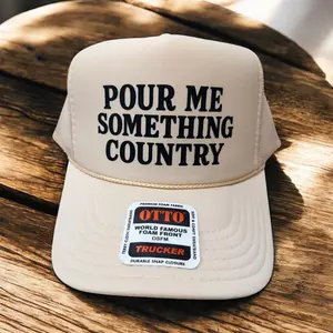 POUR ME SOMETHING COUNTRY - UNISEX TRUCKER HAT