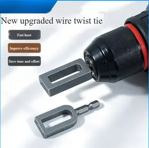 Quick wire knotter, knot-tying tool, livestock fence and construction site tying tool, universal type.