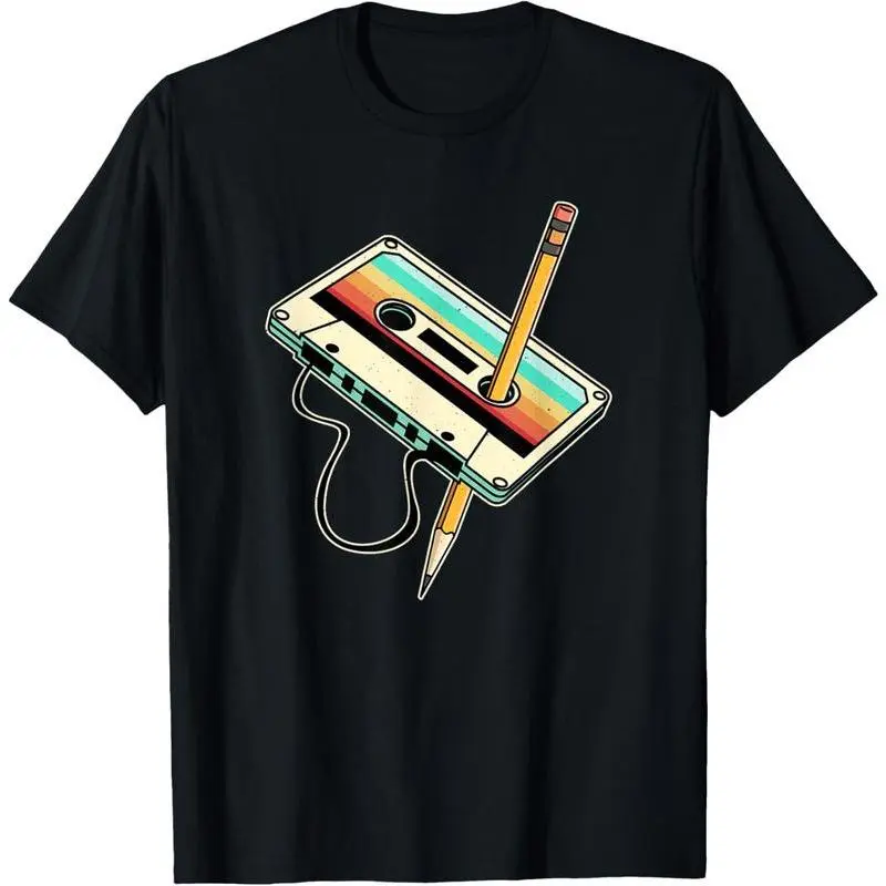 OOTD shirt 80s 90s Retro Party Costume Nostalgia Cassette T-Shirt