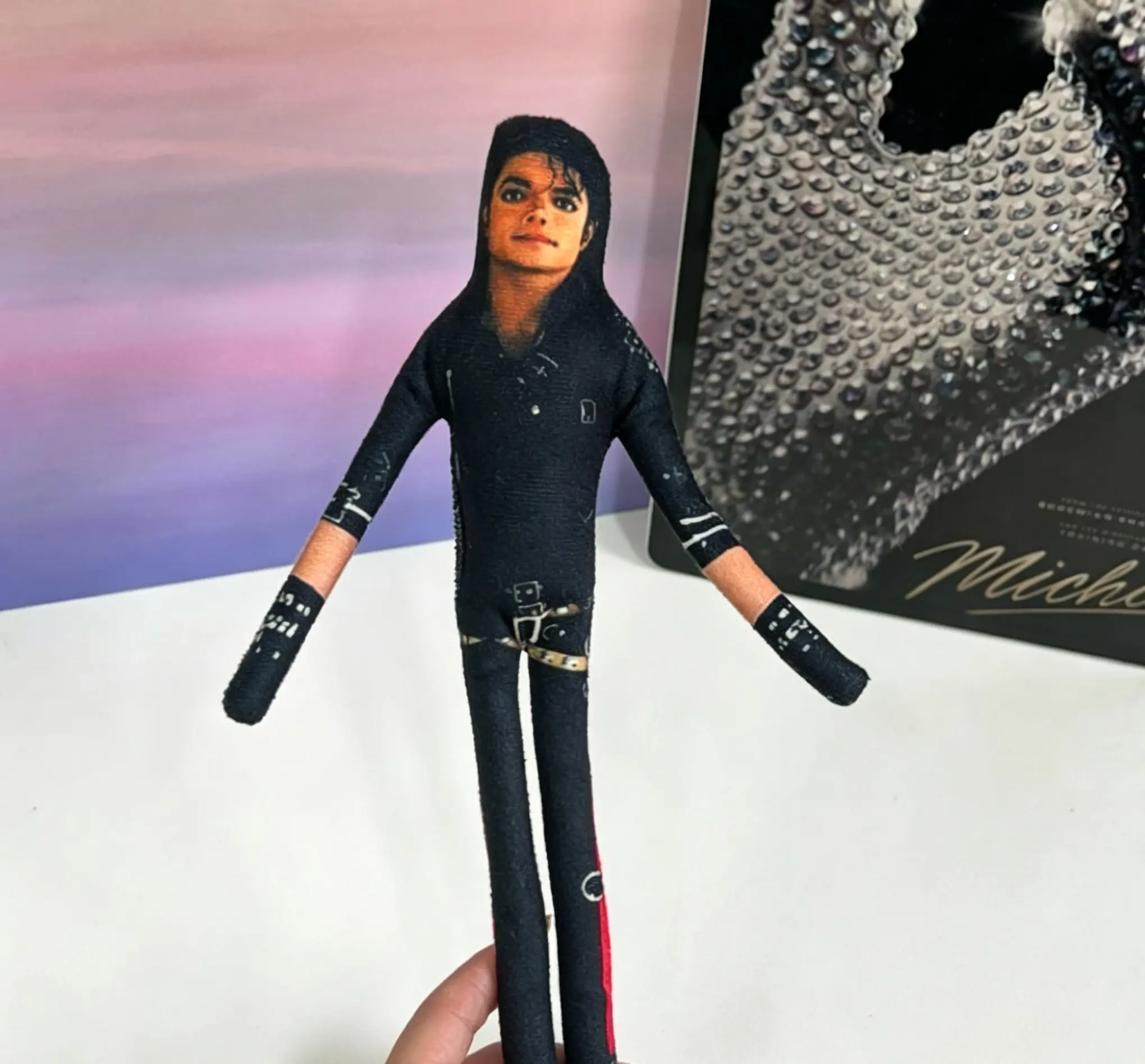 Michael Jackson Collectible Poseable Joint Action Figure - Abstract Humanoid Doll,Collectors' Gift
