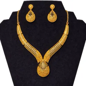 Gold plated necklace