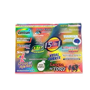 MultiVitamínico 15 en 1. Dietary Supplement 150ml Multi-Pack with 10 Micro Botellas for Immune System Support, Energy, and Skin Health - Bathroom Vitamin Edible Healthcare